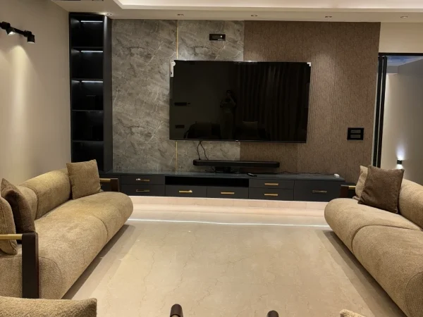 family room and dinning room